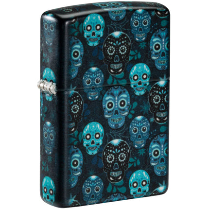 Zippo Lighter: Sugar Skulls Design | 46017