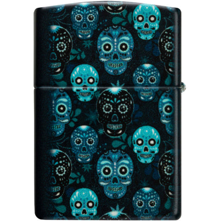 Zippo Lighter: Sugar Skulls Design | 46017
