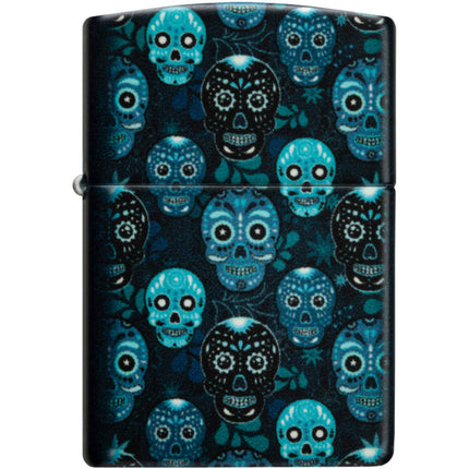 Zippo Lighter: Sugar Skulls Design | 46017