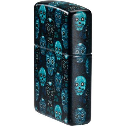 Zippo Lighter: Sugar Skulls Design | 46017