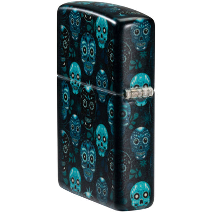 Zippo Lighter: Sugar Skulls Design | 46017