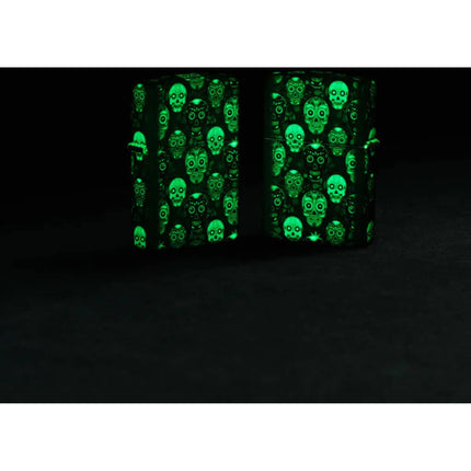 Zippo Lighter: Sugar Skulls Design | 46017