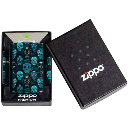 Zippo Lighter: Sugar Skulls Design | 46017