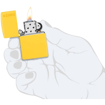 Zippo Windproof Pocket Lighter Classic Sunflower with Color Image Logo 46019ZL