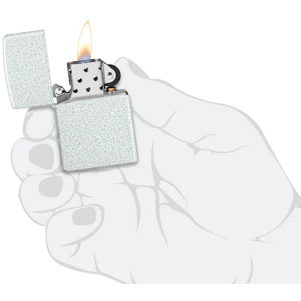 Zippo Lighter: Glacier Matte | 46020