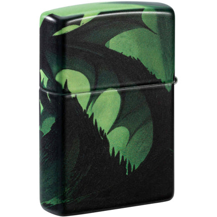 Zippo Lighter: Dragon Design Glow-in-the-Dark | 46130