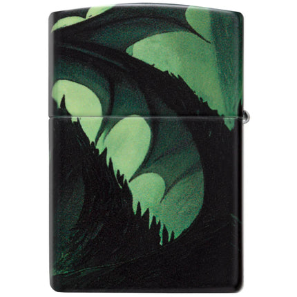 Zippo Lighter: Dragon Design Glow-in-the-Dark | 46130