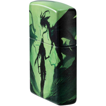 Zippo Lighter: Dragon Design Glow-in-the-Dark | 46130