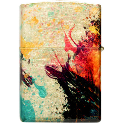 Zippo Lighter: Colorful Tiger Design 540 Fusion | 46145