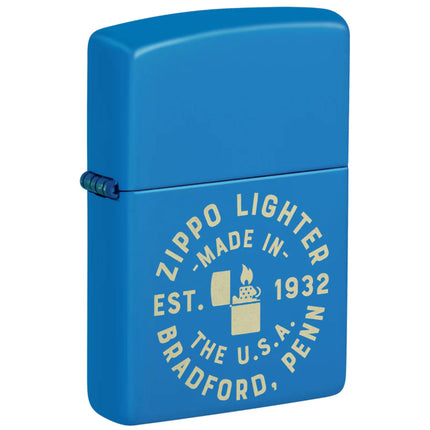 Zippo Lighter: Engrave Zippo Seal Blue | 46173