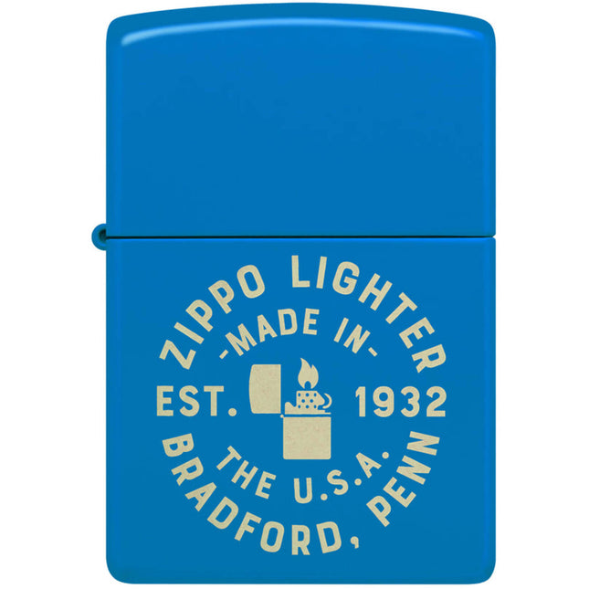 Zippo Lighter: Engrave Zippo Seal Blue | 46173