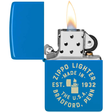 Zippo Lighter: Engrave Zippo Seal Blue | 46173