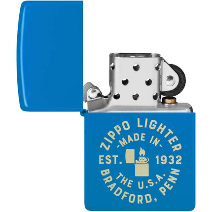 Zippo Lighter: Engrave Zippo Seal Blue | 46173