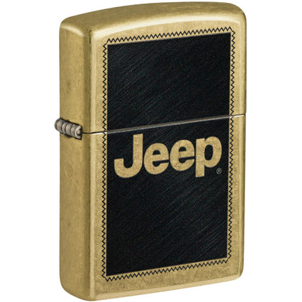Zippo Lighter: Jeep Stamp Design | 46225
