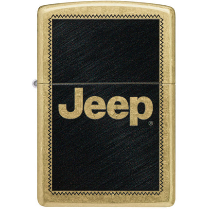 Zippo Lighter: Jeep Stamp Design | 46225