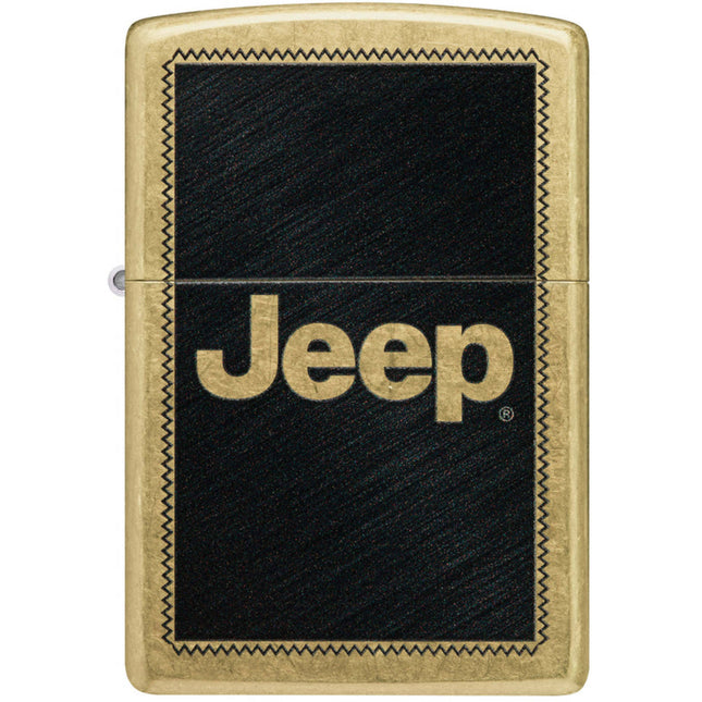 Zippo Lighter: Jeep Stamp Design | 46225