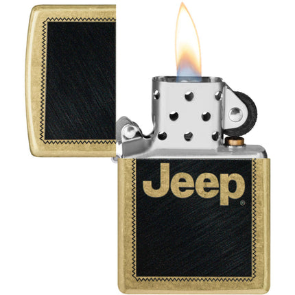 Zippo Lighter: Jeep Stamp Design | 46225