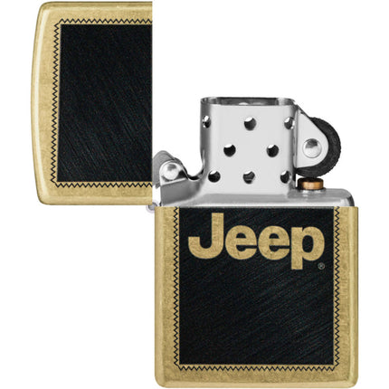 Zippo Lighter: Jeep Stamp Design | 46225