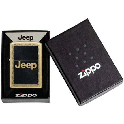 Zippo Lighter: Jeep Stamp Design | 46225
