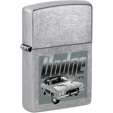 Zippo Windproof Pocket Lighter Dodge Challenger in a Color Image design 46226