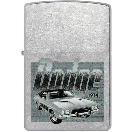 Zippo Windproof Pocket Lighter Dodge Challenger in a Color Image design 46226