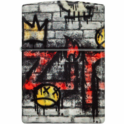 Zippo Lighter: Street Art Graffiti King Design 540 Color | 46282
