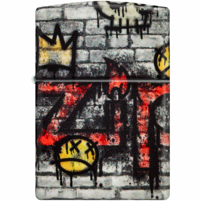 Zippo Lighter: Street Art Graffiti King Design 540 Color | 46282