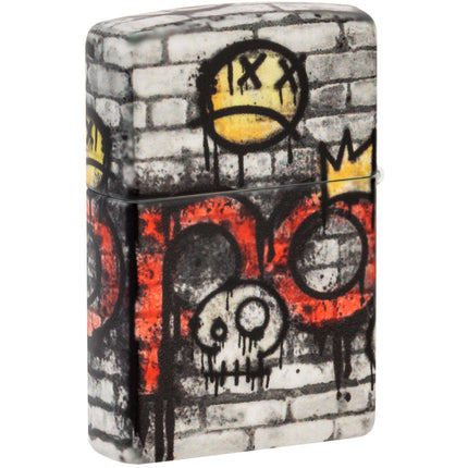 Zippo Lighter: Street Art Graffiti King Design 540 Color | 46282