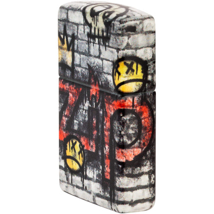 Zippo Lighter: Street Art Graffiti King Design 540 Color | 46282