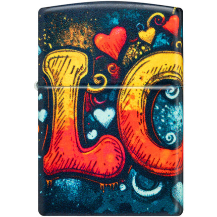 Zippo Lighter: Love Design 540 Color | 46283