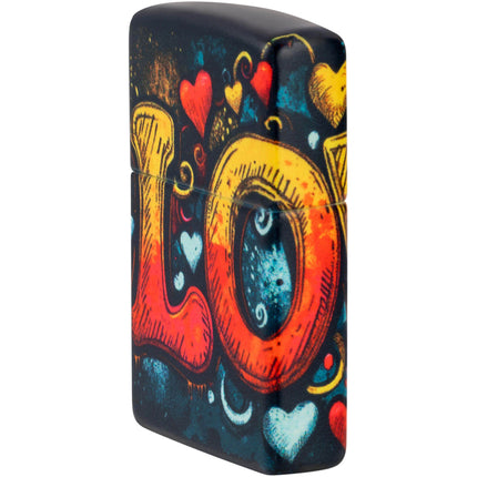 Zippo Lighter: Love Design 540 Color | 46283