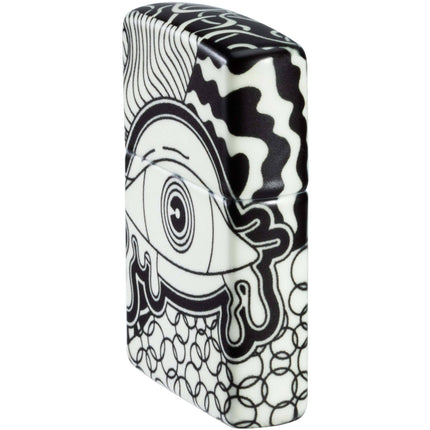Zippo Lighter: Eye Vision Test Design Glow-in-the-Dark 540 Color | 46428
