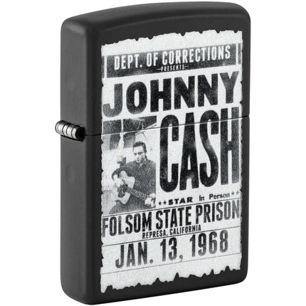 Zippo Lighter: Johnny Cash Folsom State Design | 46490