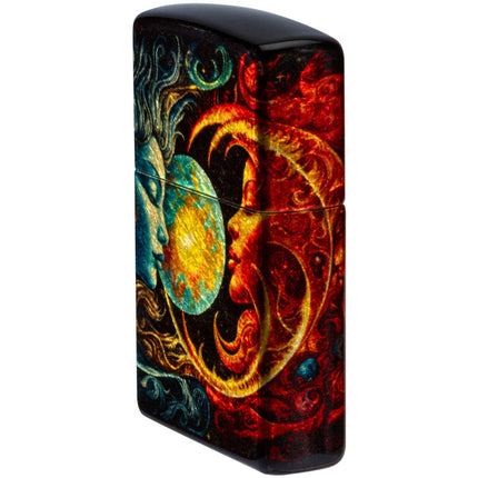 Zippo Lighter: Sun and Moon Design 540 Fusion | 46563