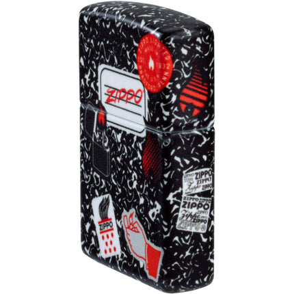 Zippo Lighter: Composition Notebook Design 540 Fusion | 46707