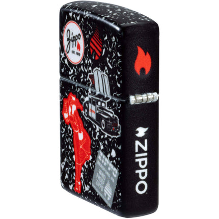 Zippo Lighter: Composition Notebook Design 540 Fusion | 46707