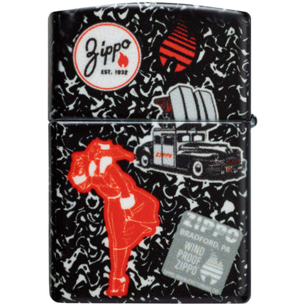 Zippo Lighter: Composition Notebook Design 540 Fusion | 46707