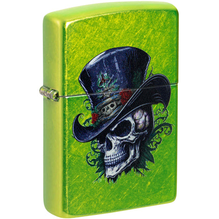 Zippo Lighter: Steampunk Skeleton Design Lurid | 46709