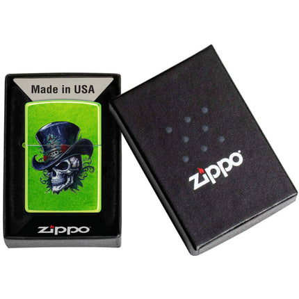 Zippo Lighter: Steampunk Skeleton Design Lurid | 46709