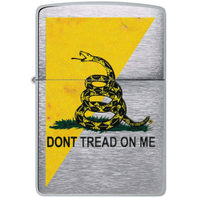 Zippo Lighter: Dont Tread On Me Design | 48118