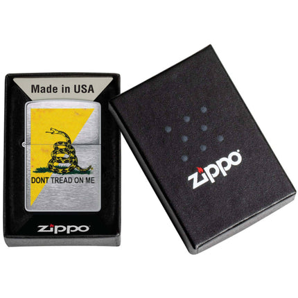 Zippo Lighter: Dont Tread On Me Design | 48118