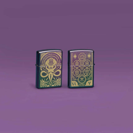 Zippo Lighter: Evil Design Iridescent | 48671