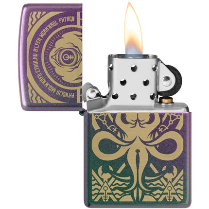 Zippo Lighter: Evil Design Iridescent | 48671