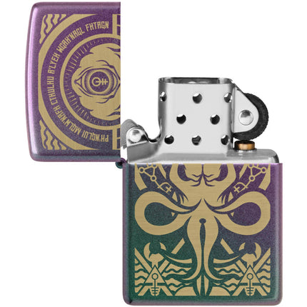 Zippo Lighter: Evil Design Iridescent | 48671
