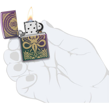 Zippo Lighter: Evil Design Iridescent | 48671