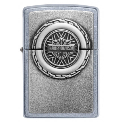 Zippo Lighter: Harley-Davidson® Design Street Chrome | 49175