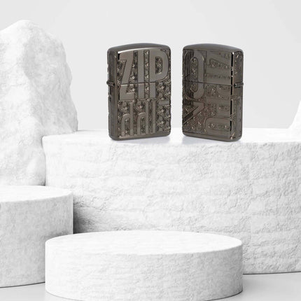 Zippo Lighter: MultiCut Reverse Carve | 46312