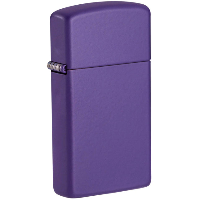 Zippo Lighter: Slim Purple Matte | 1637