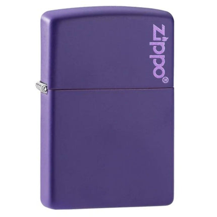 Zippo Lighter: Classic Purple Matte with Zippo Logo | 237ZL