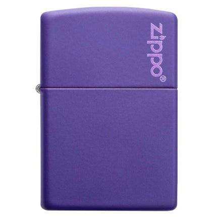 Zippo Lighter: Classic Purple Matte with Zippo Logo | 237ZL